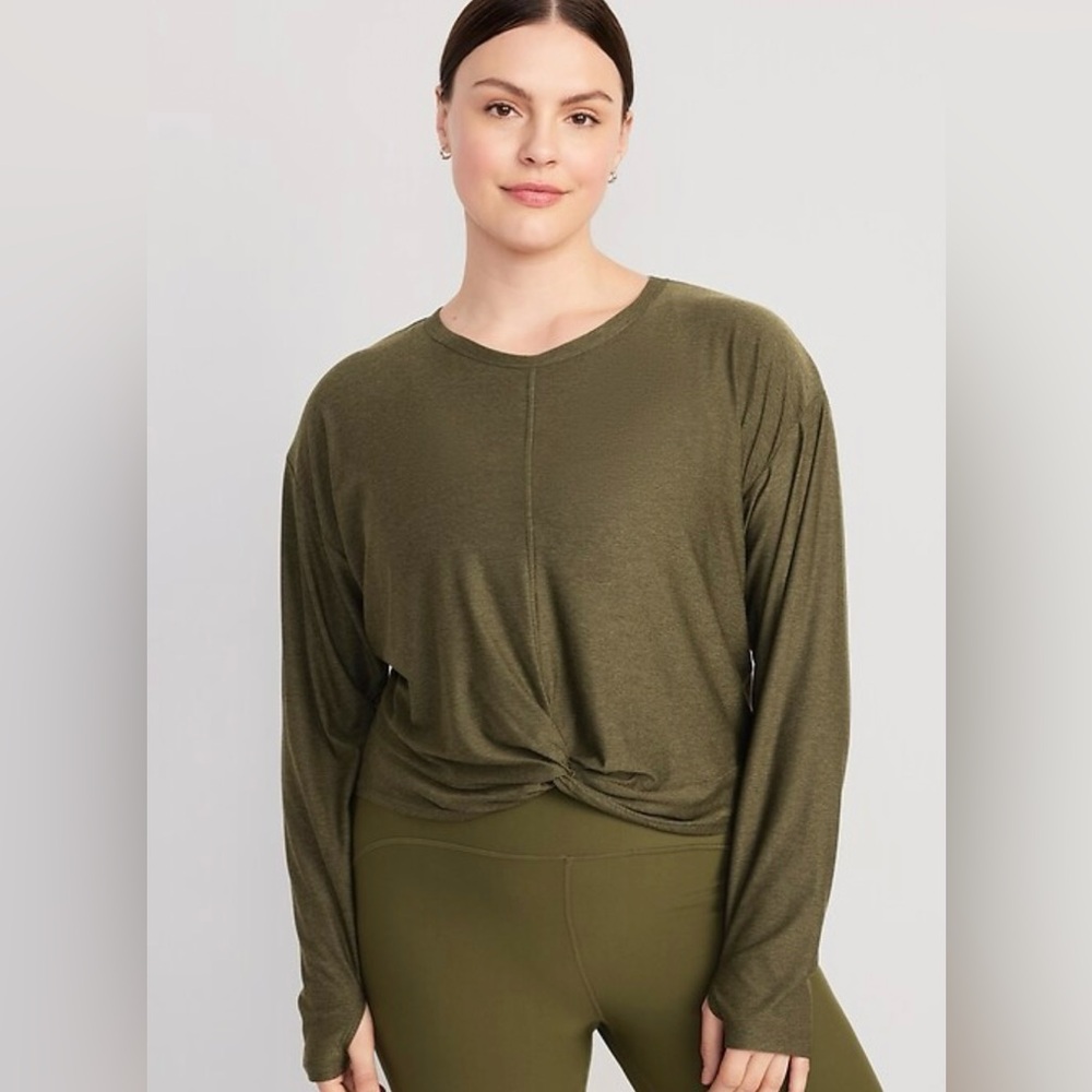 old navy • cloud motion long sleeve top | XS